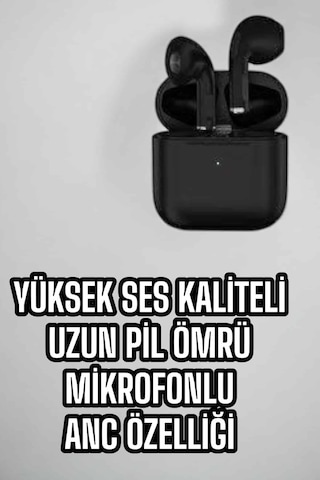 Kablosuz Bluetooth Kulaklık Tws Pro 5 Model Uczpro5siyahkulaklık3 Diğer