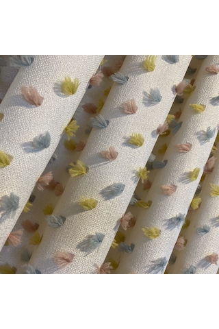 Perdefony Saçaklı Fon Perde Varyantlı Ürün