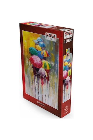 Nova Puzzle 1000 Parça Yağmurlu Bir Gün - Yung Chao Chen