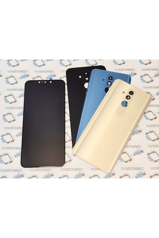 Tkgz - Mate 20 Lite Lcd Ekran Dokunmatik + Pil Kapağı (506653612) Altın