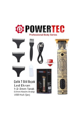Powertec TR1220 Sakal Saç Kesme Makinesi