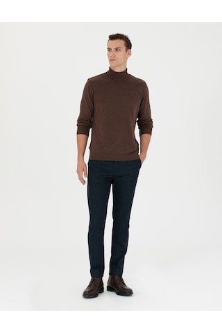 Pierre Cardin Erkek Lacivert Kanvas / Chino Pantolon 50278130-vr033 Lacivert