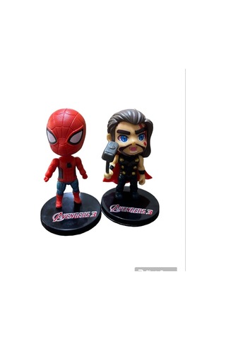 Süper Kahramanlar Mini 6'lı Figür Oyuncak Avengers Karakterleri