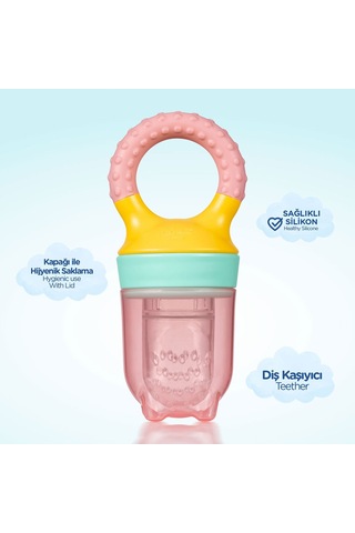 Wee Baby Meyve Süzgeçi 6+ Ay - Pembe