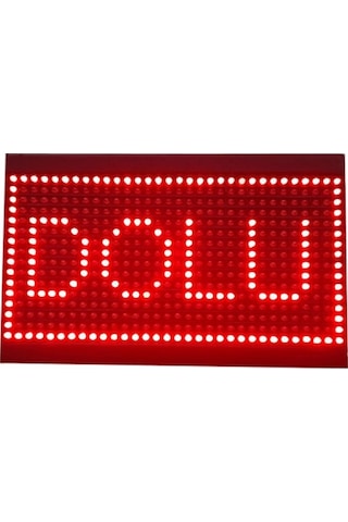 Taksi Led Tabela Dolu/boş Kasa Ölçüsü 16x32 Cm