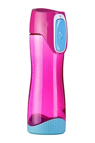 Sızdırmaz, Tek Elle Kullanılabilen 500 Ml Tritan Suluk, Pembe