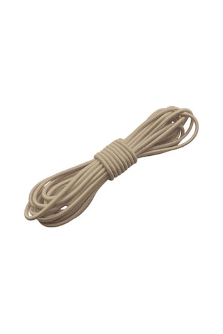 Bej Renk 5 Metre 2 Mm Yuvarlak Lastik