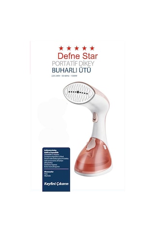 Defne Star DFN01 1300 W Portatif Buharlı Dikey Seyahat Ütüsü