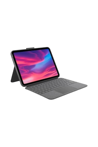 Logitech Combo Touch Apple Uyumlu iPad 10. Nesil ile Klavyeli Tablet Kılıfı