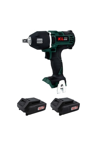 Klpro 18V 2Ah. 400Nm Şarjlı Somun Sıkma KLSS18BH-20 Kömürsüz Moto