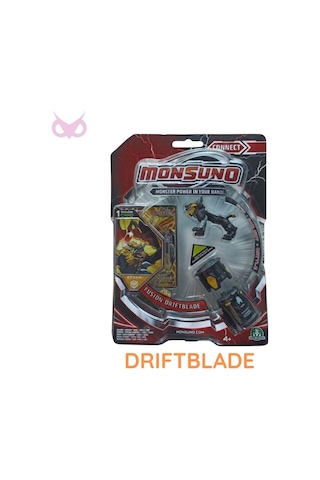 Monsuno Lisanslı 3 Lü Fusion Figür Seti Black Bullet, Shadowhornet, Driftblade Tek Beden