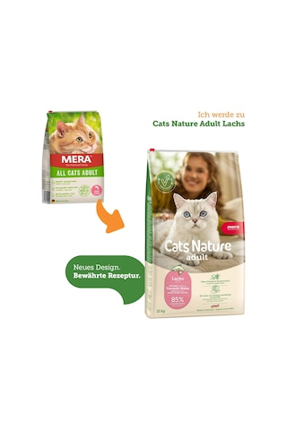 Mera Adult Tahılsız Somonlu Yetişkin Kedi Maması 10 KG