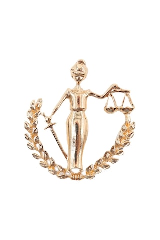 Adalet Terazisi Broş. Adalet Kılıcı Broş. Adalet Kızı Broş. Yaka İğnesi Broş. Erkek Broş. Kadın Broş Gold