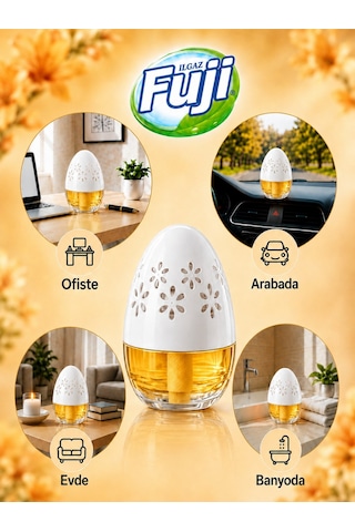 Ilgaz Fuji Mango Kokulu Araç, Wc, Oda Ve Ortam Kokusu 100 Ml Mango Core Kalıcı Kavanoz Koku