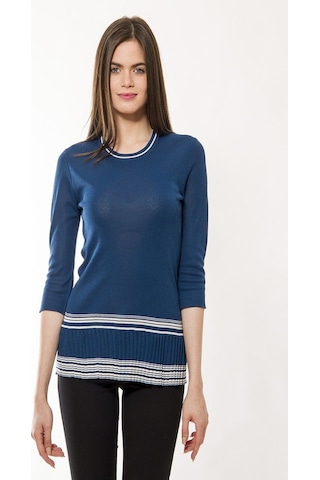 Yeni Tory Burch Bayan Kazak (298033589) Mavi