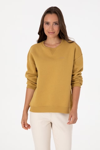 U.S. Polo Assn. Kadın Camel Şardonlu Bisiklet Yaka Basic Sweatshırt 50313586-VR151