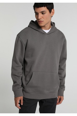 Colin's Colins Relaxed Fit Kapüşonlu Düz Erkek Gri Sweatshirt Cl1082263 Q1.v2 Dgr Koyu Gri