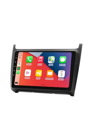 Volkswagen Polo 2008-2015 Android 4 Gb Ram + 64 Gb Rom Carplay Multimedya