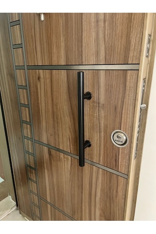 Homdep Çelik Kapı Çekme Tutma Kolu 30cm Siyah Ayarlanabilir Mekanizma