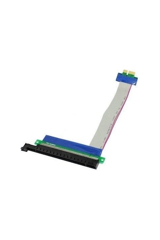 1x 16x Uzatma Kablosu Pcie 1x 16x Uzatma 18 Cm Riser Kablo Pci Express X1 X16 Çevirici Kablo Atl-2023-0666