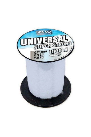 Asso Universal 1.000mt Monofilament Misina Beyaz - 0.18mm