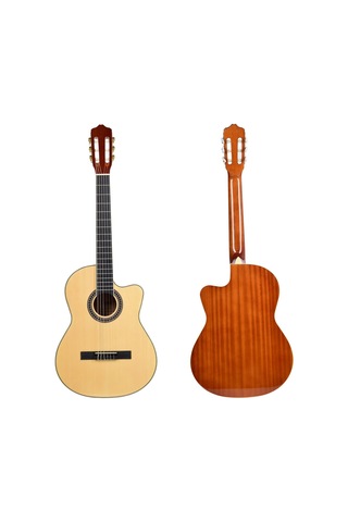 Tayste Ts-cg36-39 Eq17a Natural Elektro Klasik Gitar