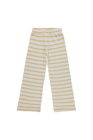 Civil Girls Bol Paça 10-13 Yaş Pantolon - Hardal