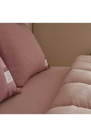 Karaca Home Relax Tek Kişilik Comfort Set/uyku Seti Pudra Pudra