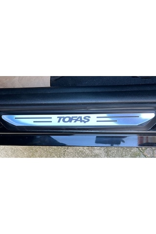 Fiat / Tofaş Serçe Özel Kapı Eşik Yazısı Krom