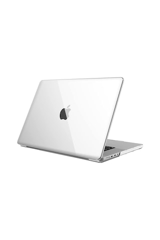 Apple Uyumlu MacBook Pro 2023 14 inç M2 Pro/Max A2779 Kılıf Sert Parlak Üst ve Alt Koruma Kapağı