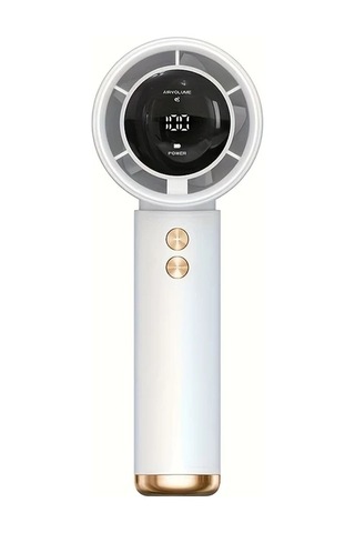 Boatshop1 Siyah Taşınabilir El Tipi Fan 100 Hız Ayarlı Usb Şarj Edilebilir 1200mah Pil Abs Gövde İç Dış Mekan