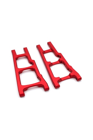 Ximistore9 Traxxas Slash/stampede/rustler 4wd İçin Alüminyum Arka Süspansiyon Kolları - 2'li Set Kırmızı