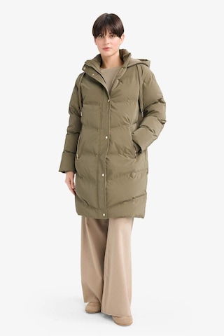 Defacto Regular Fit Kapüşonlu Fermuarlı Parka F2876ax25wnkh402 Haki-kh402
