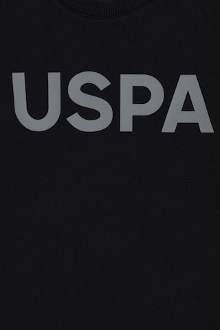 U.S. Polo Assn. Erkek Çocuk Siyah Basic Bisiklet Yaka Sweatshirt 50289143-VR046
