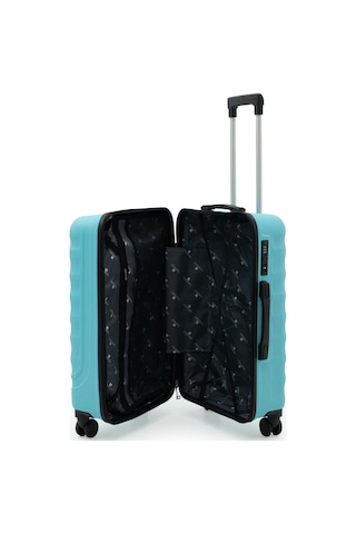 Babil Lüx Abs Orta Boy Valiz 65 Cm Mavi