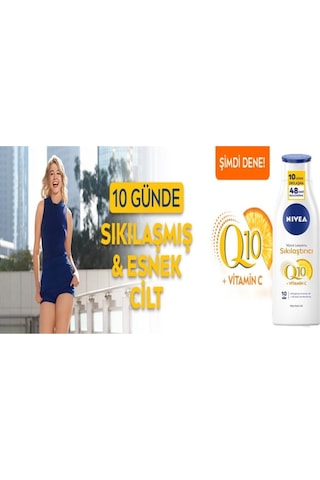 Body Q10 Sıkılaştırıcı Nemlendiren Vücut Losyon C Vitm 250 Ml Yenilenen Formül 3 Adet