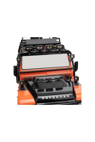 Yaozixa 1:10 Rc Araçlar İçin 5050 Led İkili Fener, Trx4/scx10 Uyumlu, Aydınlatma Fonksiyonu, 5-8v Çalışma Voltajı, Plastik+metal Malzeme