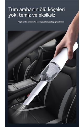 Jian Fan Araba Elektrikli Süpürge Kablosuzşarj Elektrikli Süpürge El Tipi Küçük Taşın İse Bir Güç Güçlü Emişev Arabası
