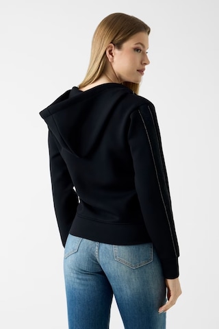 Guess Hody Stras Taşlı Kadın Sweatshirt W6yq16k4354 Siyah