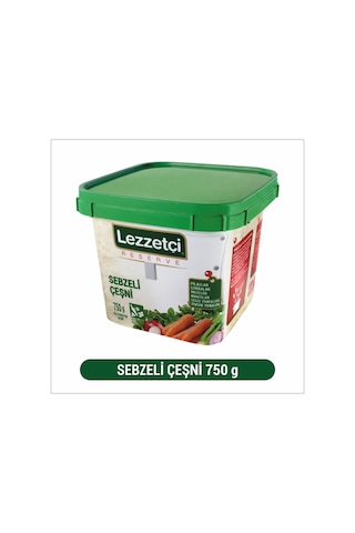 Lezzetçi Sebzeli Çeşni 750 G