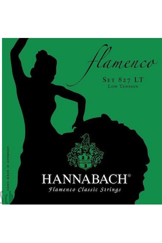 Hannabach 8278 Lt Flamenco Classic. 3-Treble Set Alt 3 Tel Flamen
