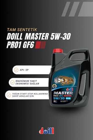 Doill Master 5700 5W-30 GF-6A 4 L Tam Sentetik Motor Yağı