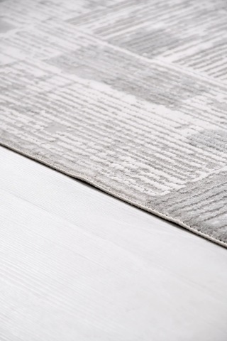 Filora-gri/krem - Özel Ölçü-salon, Oturma Odası Ve Koridor Halısı-robot Süpürgeye Uyumlu-kolay Temizlenebilir