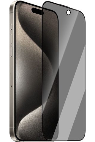Apple Uyumlu iPhone 13 Pro Max Caseworld Hd Serisi 0.33mm Privacy Hayalet Temperli Cam Ekran Koruyucu