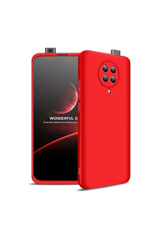 Xiaomi Redmi K30 Pro Kılıf Lens Tam Korumalı Gkk Sert Kapak