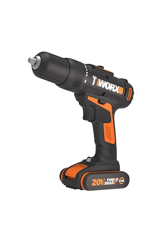 Worx WX371.10 20 V 2 Ah Li-ion Çift Akülü Profesyonel Darbeli Matkap Vidalama