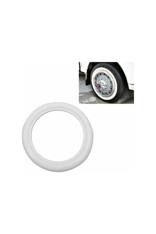 Oto Lastik Yanağı 15 Jant Beyaz 4adet Atlas