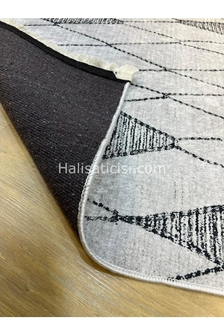 Salerno Çamaşır Makinesinde Yıkanabilir Kilim Halı Hs1009 Çok Renkli