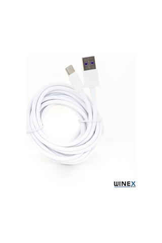 Winex Realme 7 Pro 3A 45W Usba To Type-C 3M Hızlı Şarj Kablosu