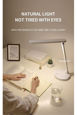 Şarjlı Dokunmatik 3 Kademeli 40 Ledli Masa Lambası